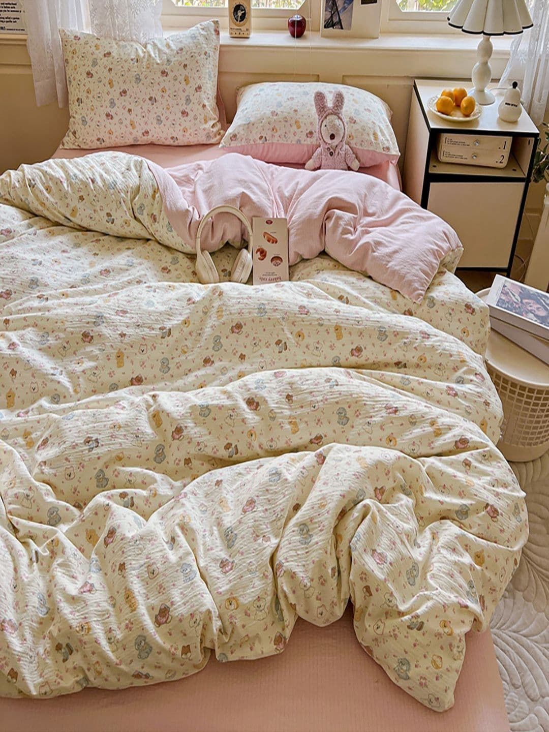 JC HOME 4 Piece Double Queen Regular Bedding Set - view 1
