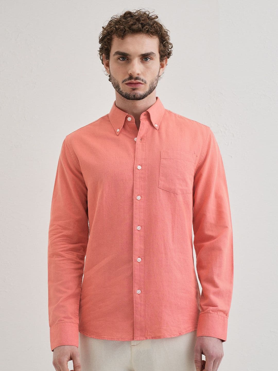 Banana Club Men Classic Slim Fit Opaque Casual Shirt - view 1