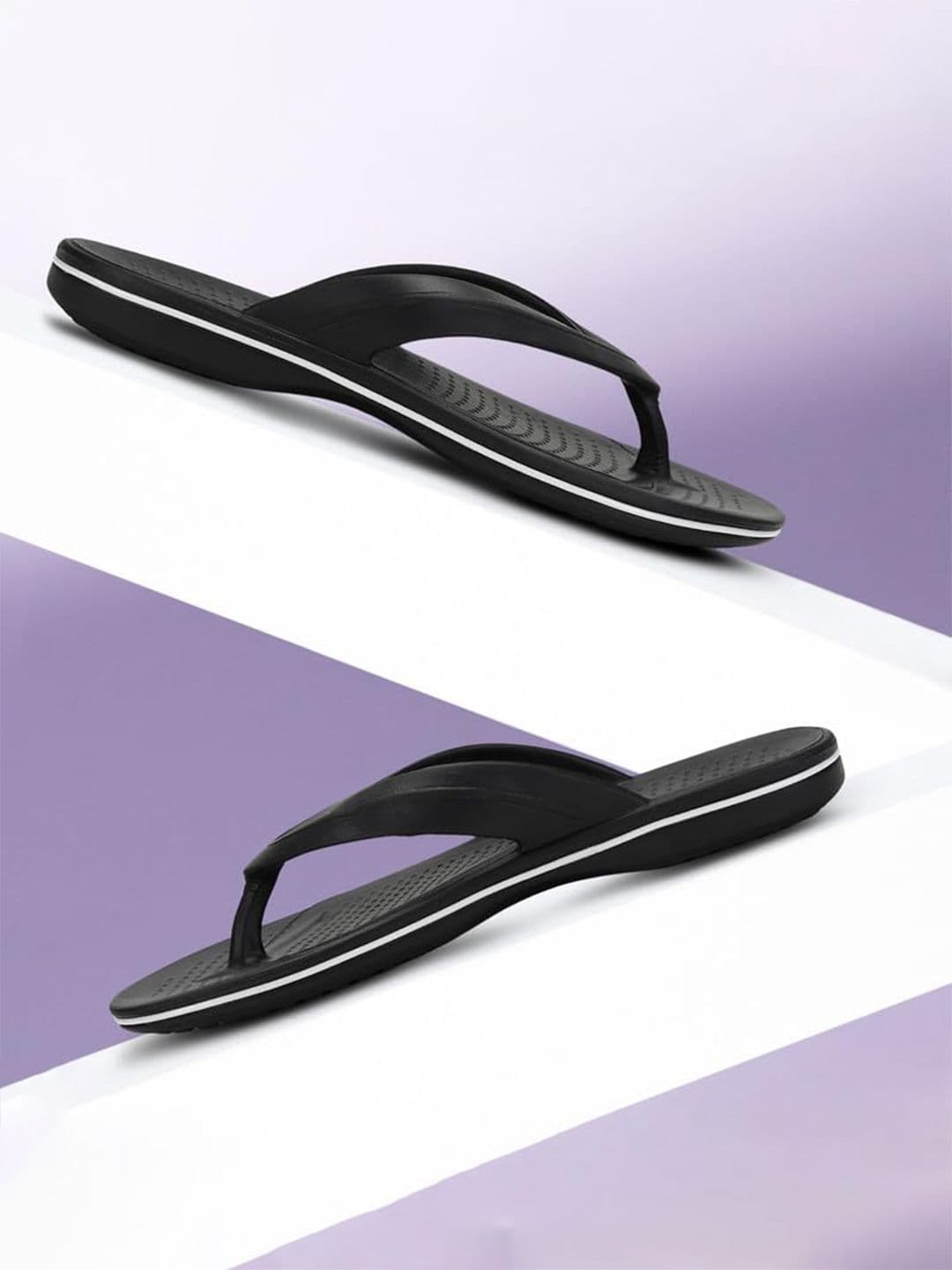 Paragon Men Lightweight Rubber Thong Flip-Flops - view 1
