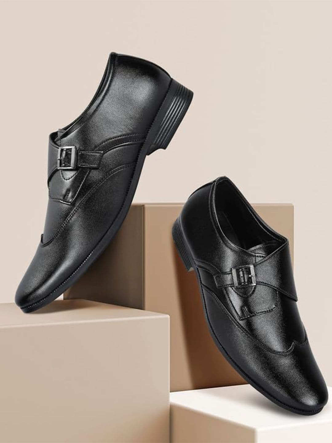 Paragon Men Formal Monk Shoes - view 1