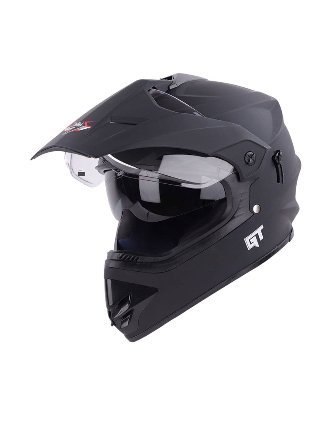 Steelbird SBH 13 Motocross GT ISI Certified Double Visor Full Face Helmet