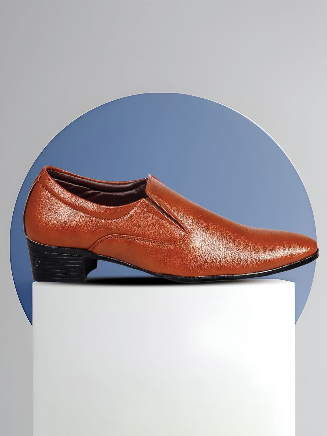 Bxxy Men Textured Height increasing Formal Slip-On Shoes - view 1