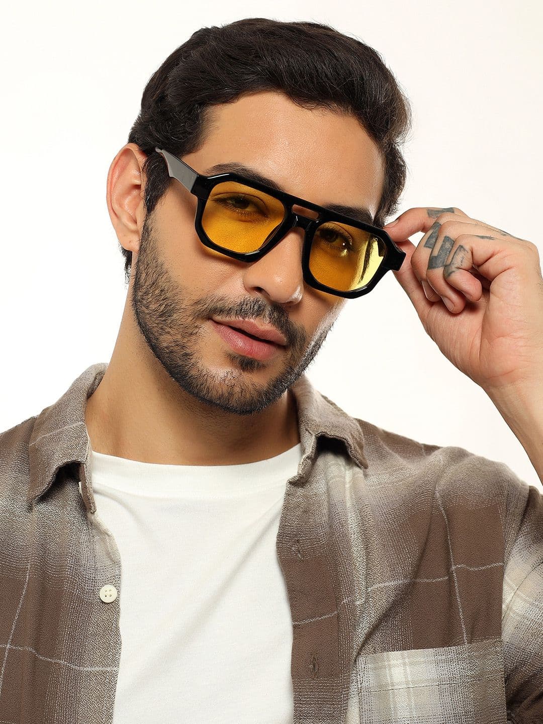 Eyejack by Voyage Unisex Square Sunglasses with UV Protected Lens - view 1