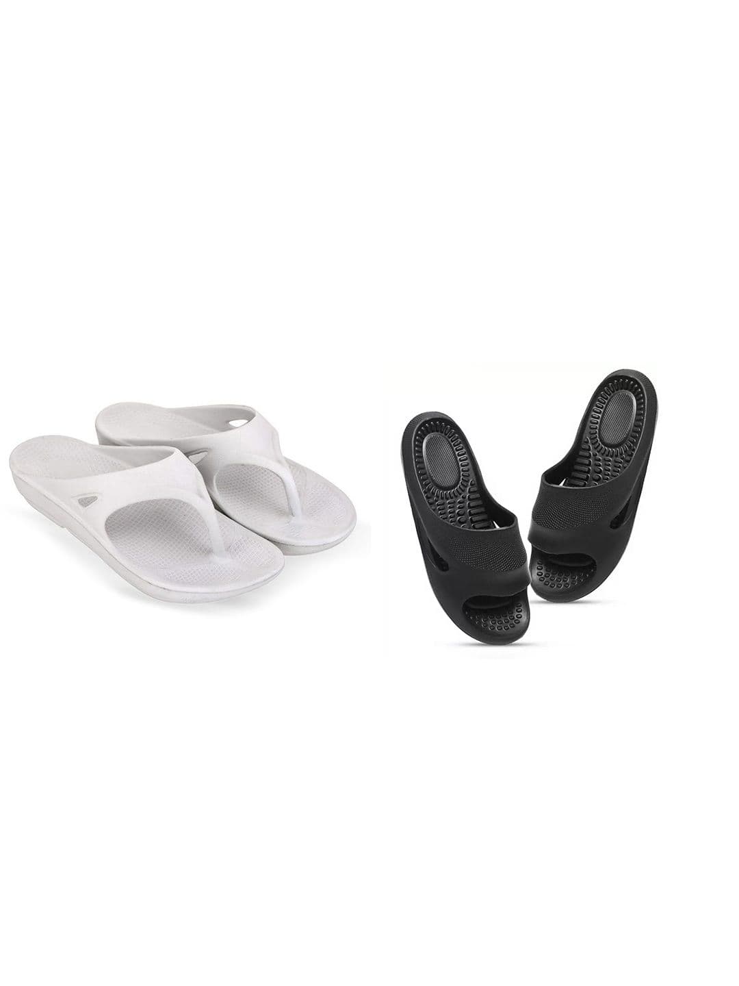 Feel alive Set Of 2 Ultra-Comfortable Lightweight Thong Flip-Flops - view 1