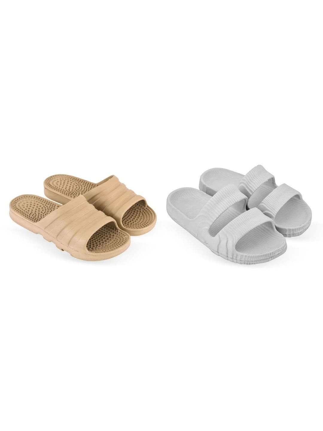 Feel alive Set Of 2 Ultra-Comfortable Lightweight Thong Flip-Flops - view 1