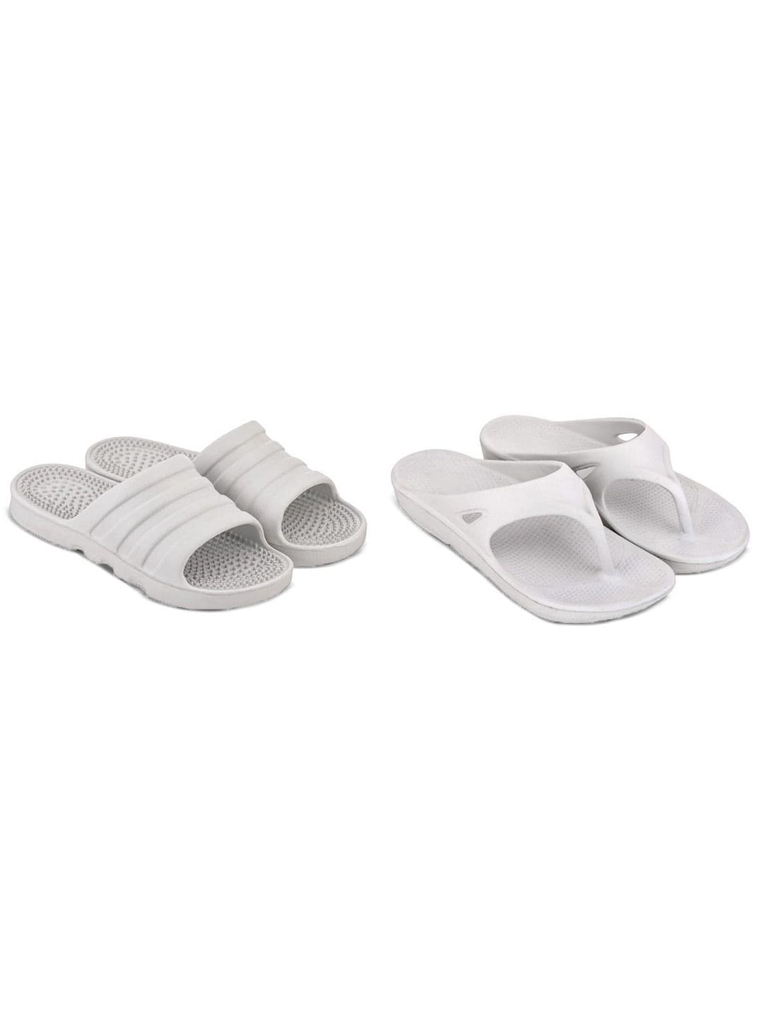 Feel alive Set Of 2 Ultra-Comfortable & Lightweight Thong Flip-Flops & Sliders - view 1