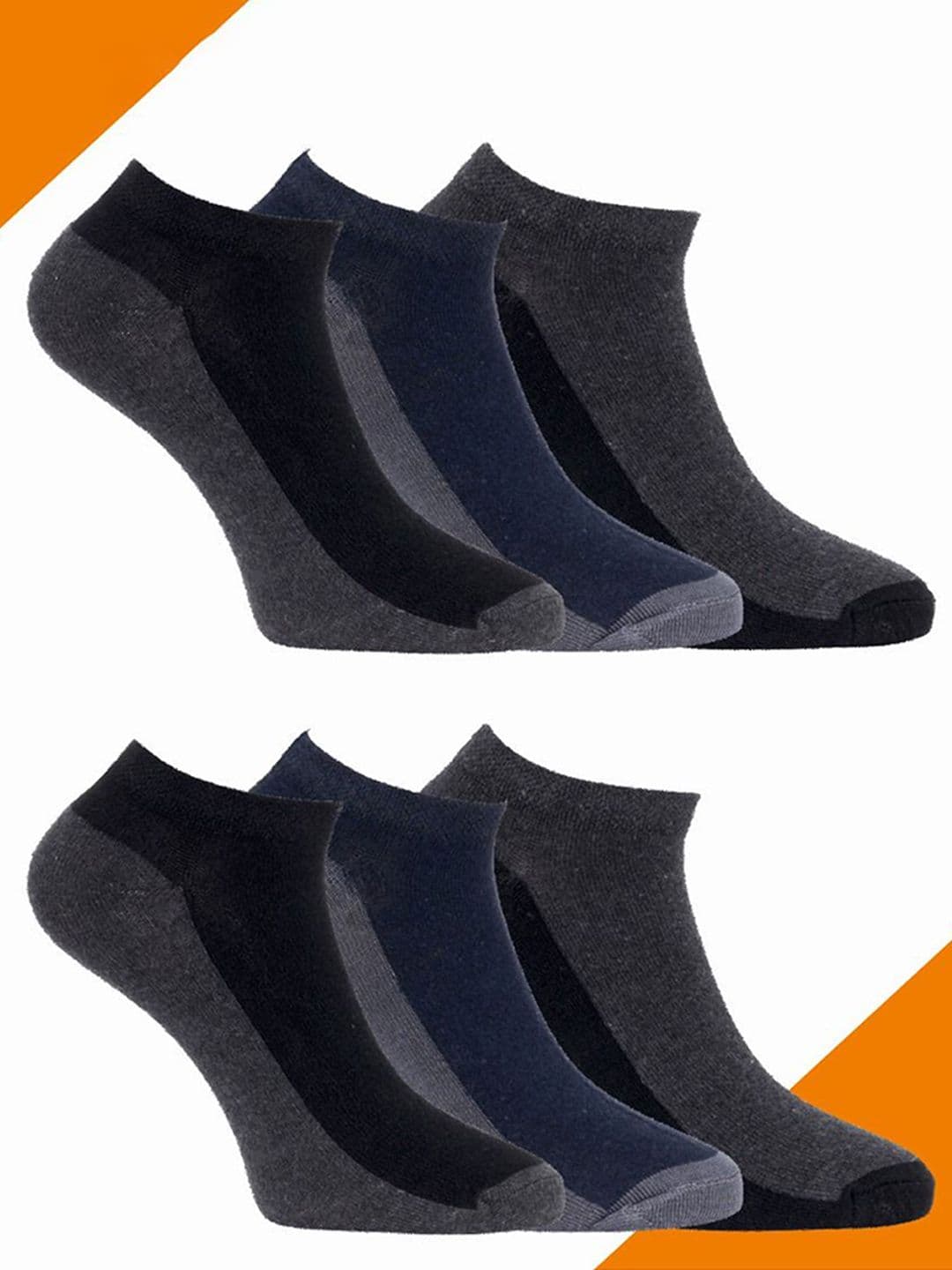 Spancia Men Set Of 6 Ankle-Length Socks - view 1
