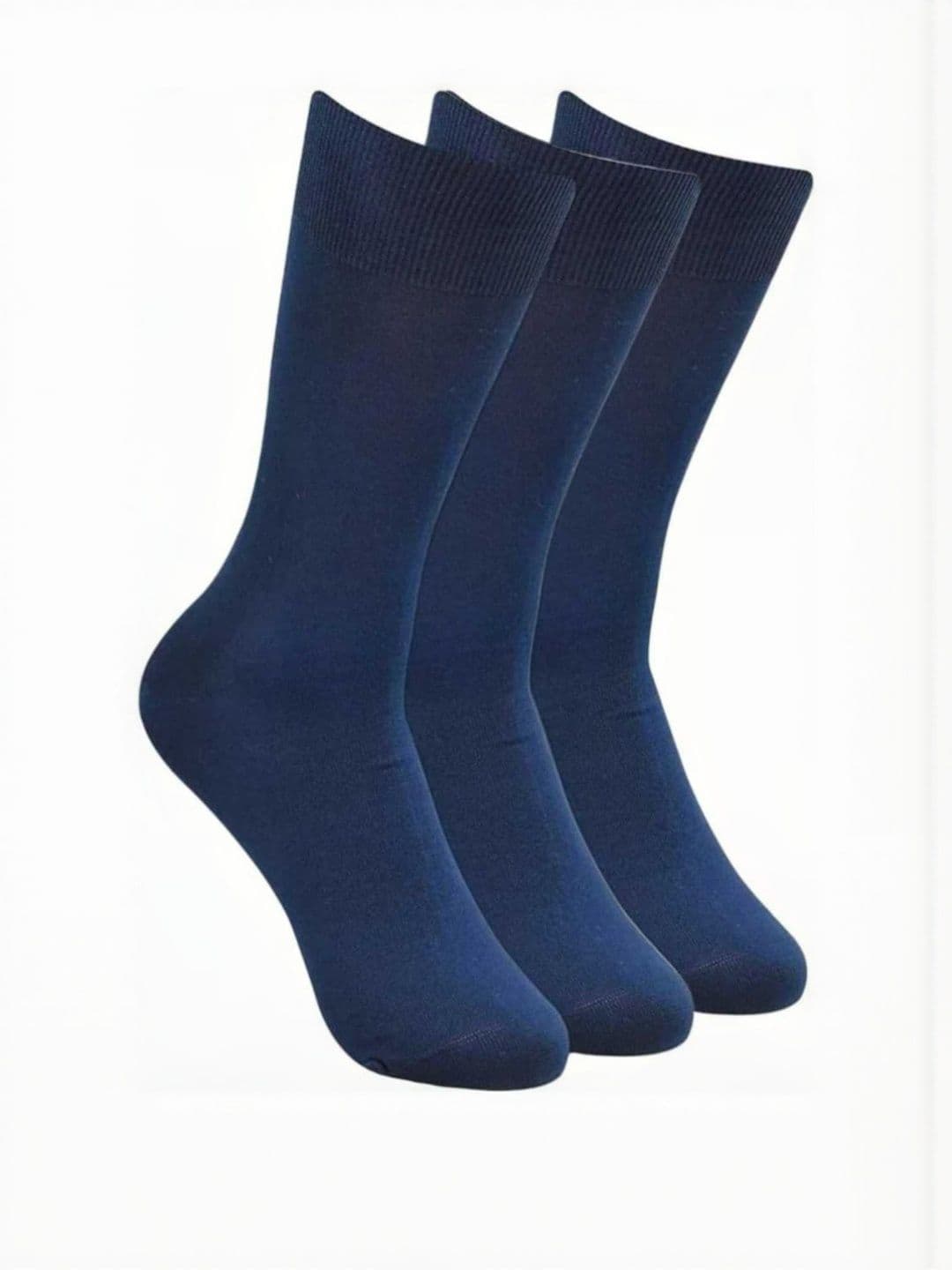 Akeeta Unisex Solid Calf Length Cotton Socks - view 1