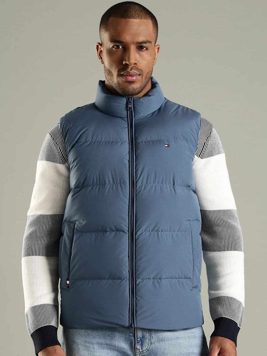 Tommy Hilfiger Men Solid Padded Jacket - view 1