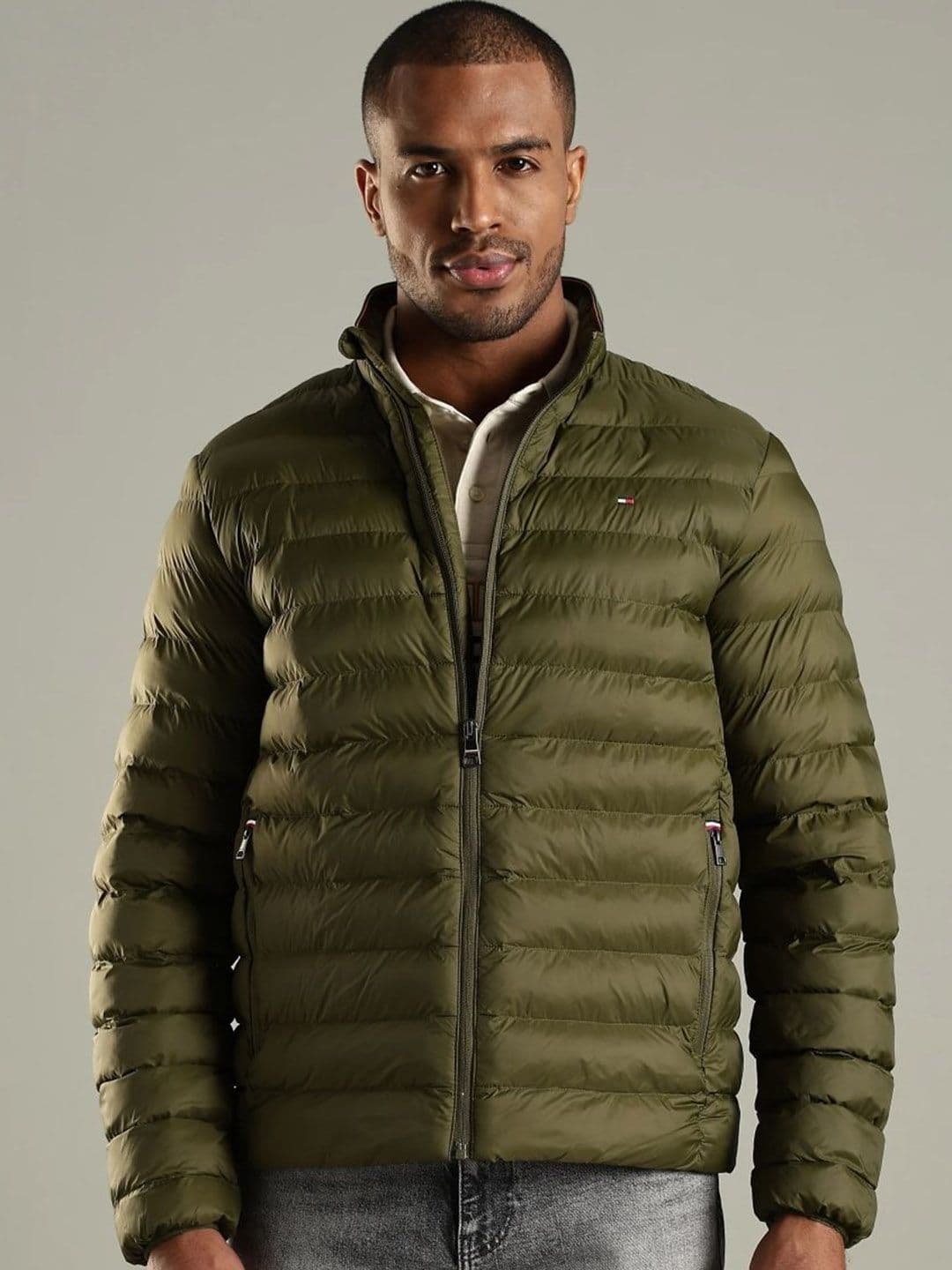 Tommy Hilfiger Men Solid Padded Jacket - view 1