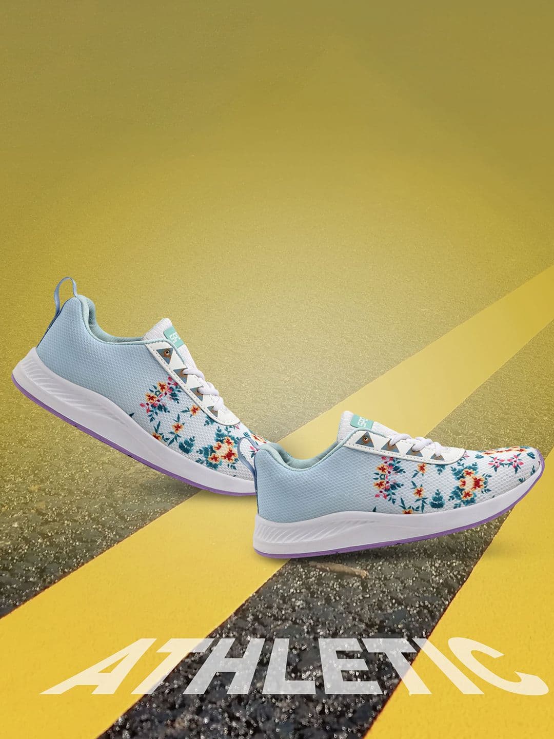 glitchez Women Mesh Walking Non-Marking Shoes - view 1