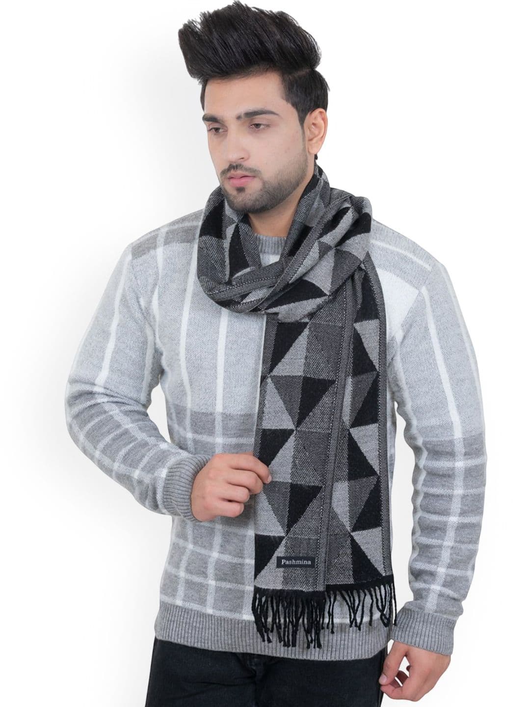 Amoldo Men Printed Soft Mufflers - view 1