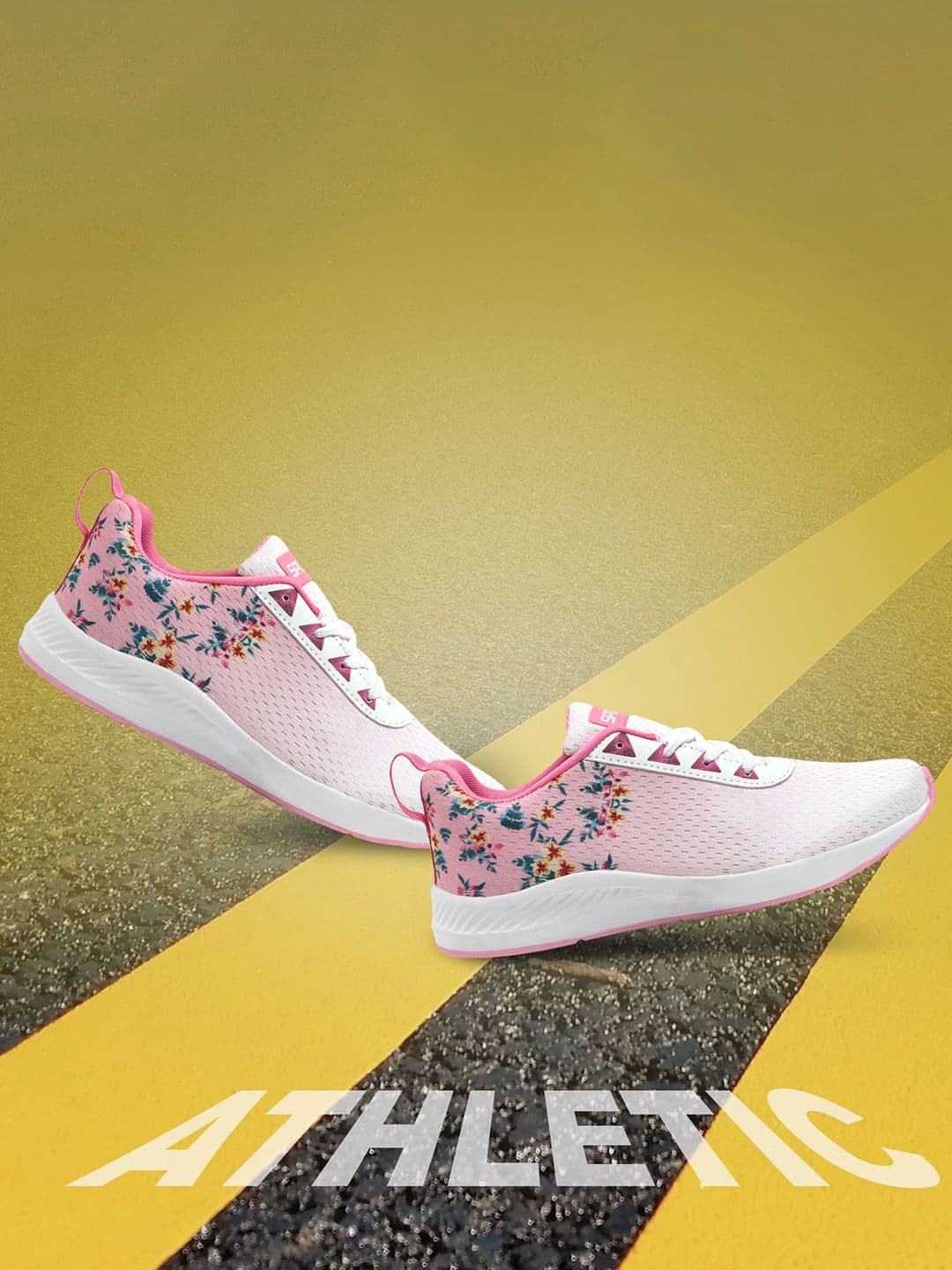 glitchez Women Mesh Walking Non-Marking Shoes - view 1