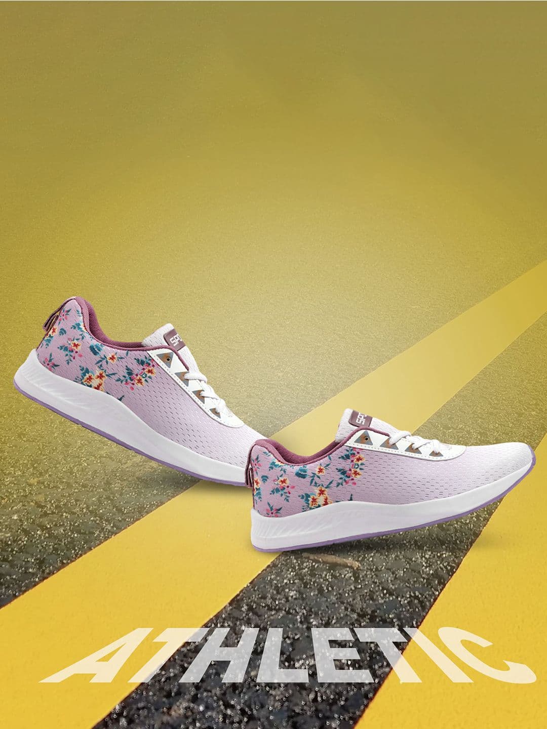 glitchez Women Mesh Walking Non-Marking Shoes - view 1