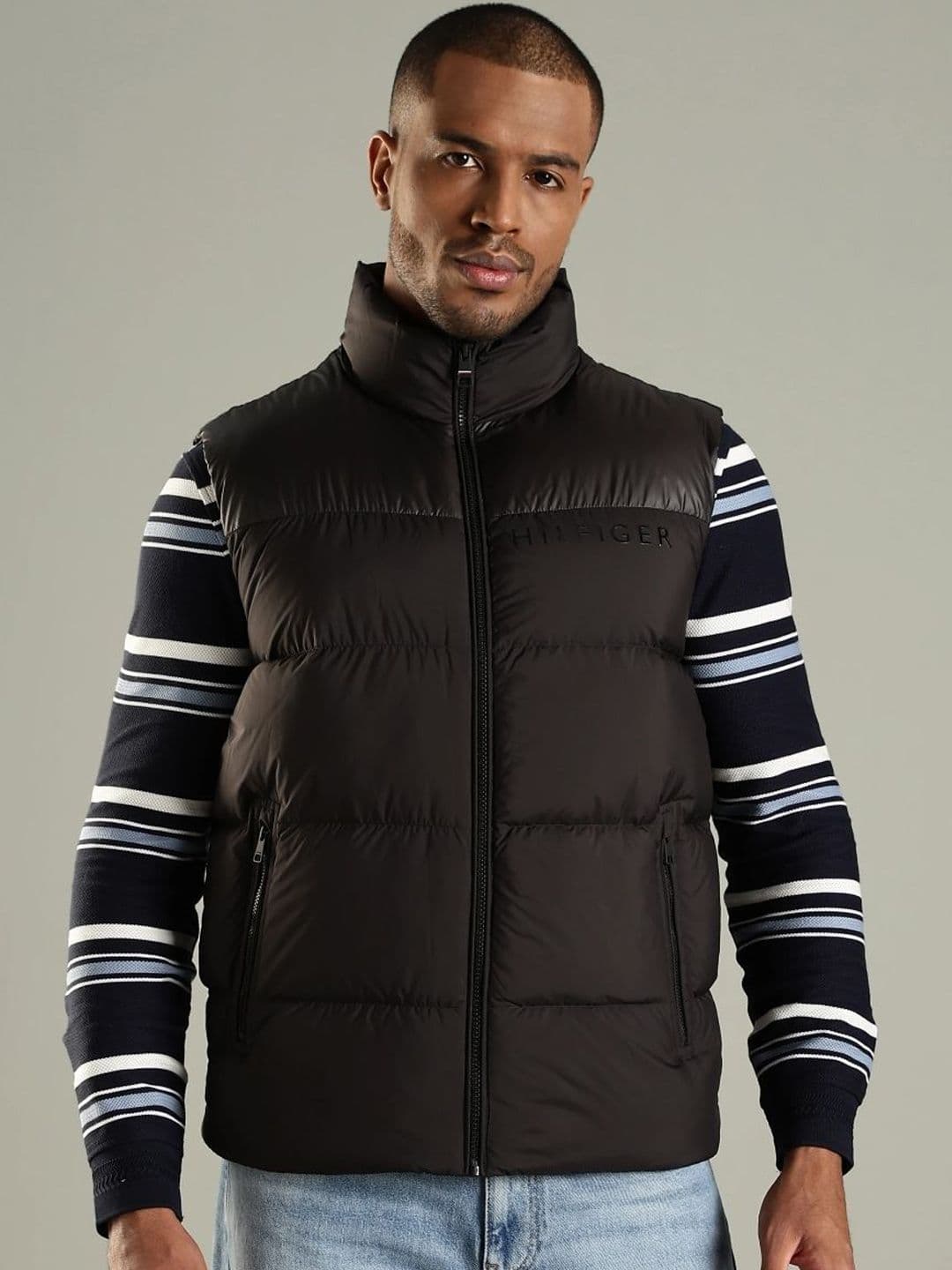 Tommy Hilfiger Men Solid Padded Jacket - view 1