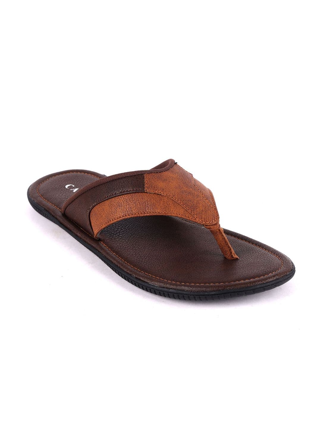 CANVI - TAKE CHANGE TO MAKE CHANGE Men Leather Comfort Sandals - view 1