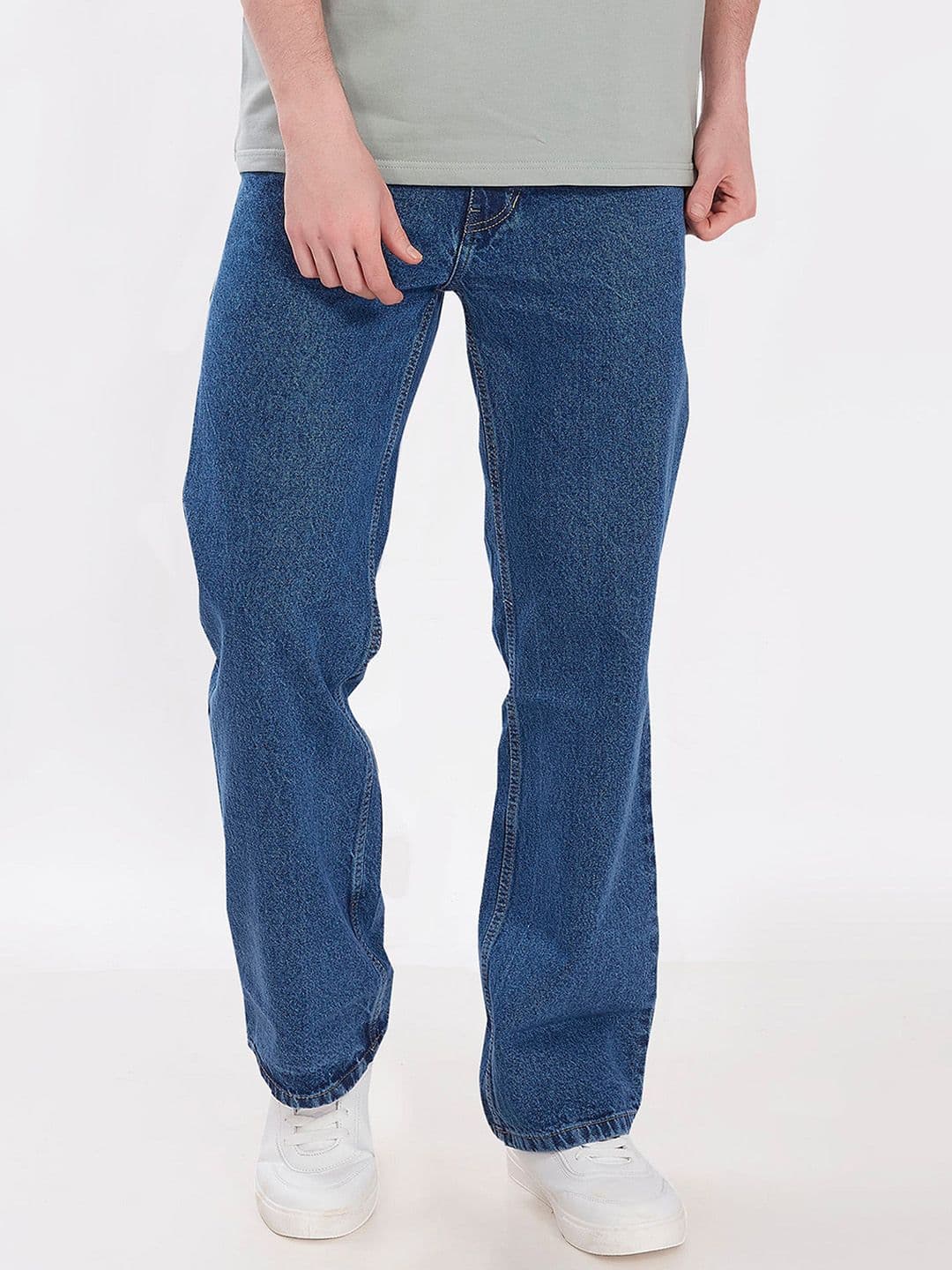 THE BEETEL HOUSE Men Straight Fit Mid-Rise Jeans - view 1
