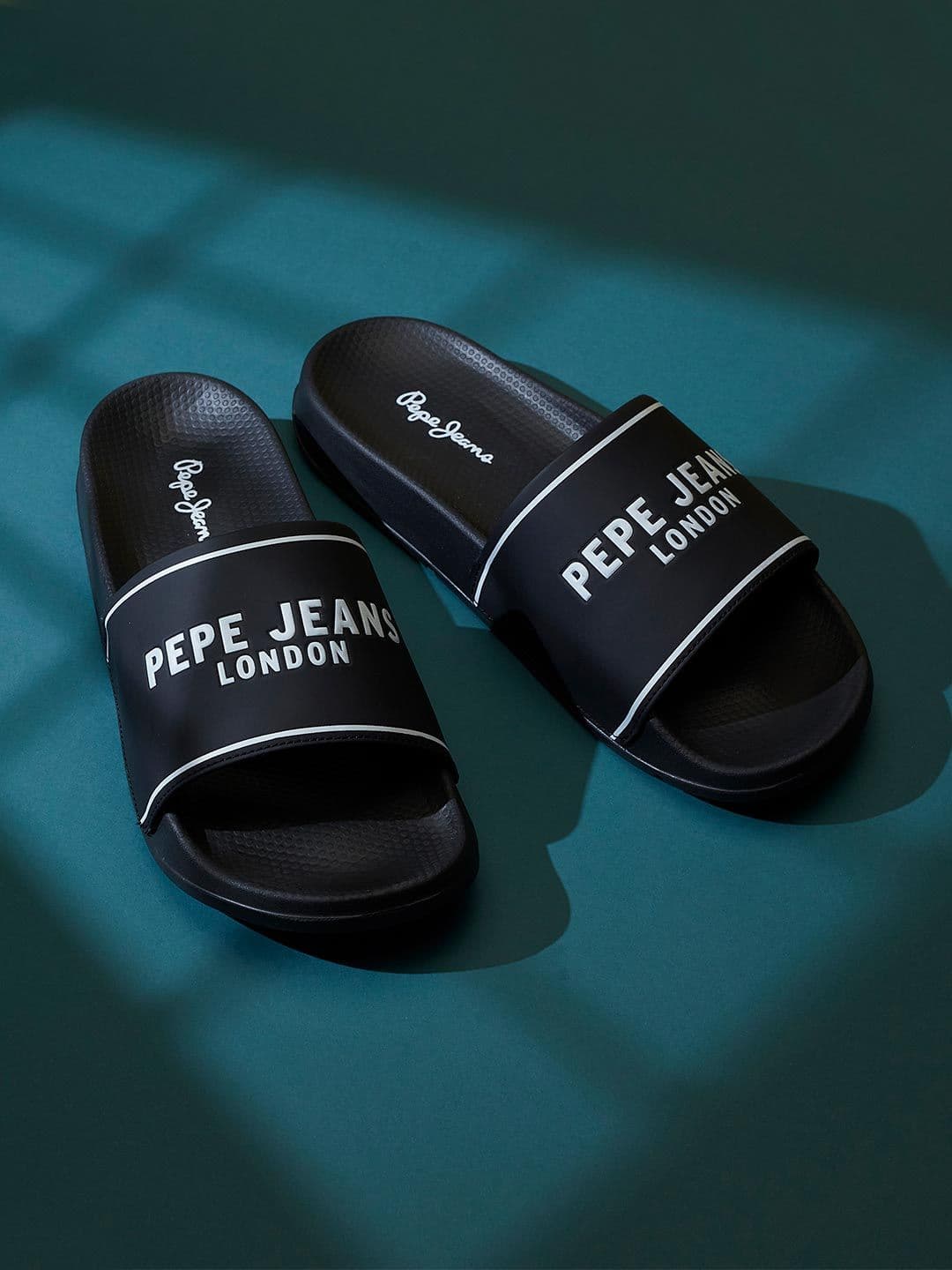 Pepe Jeans Men Printed Sliders - view 1