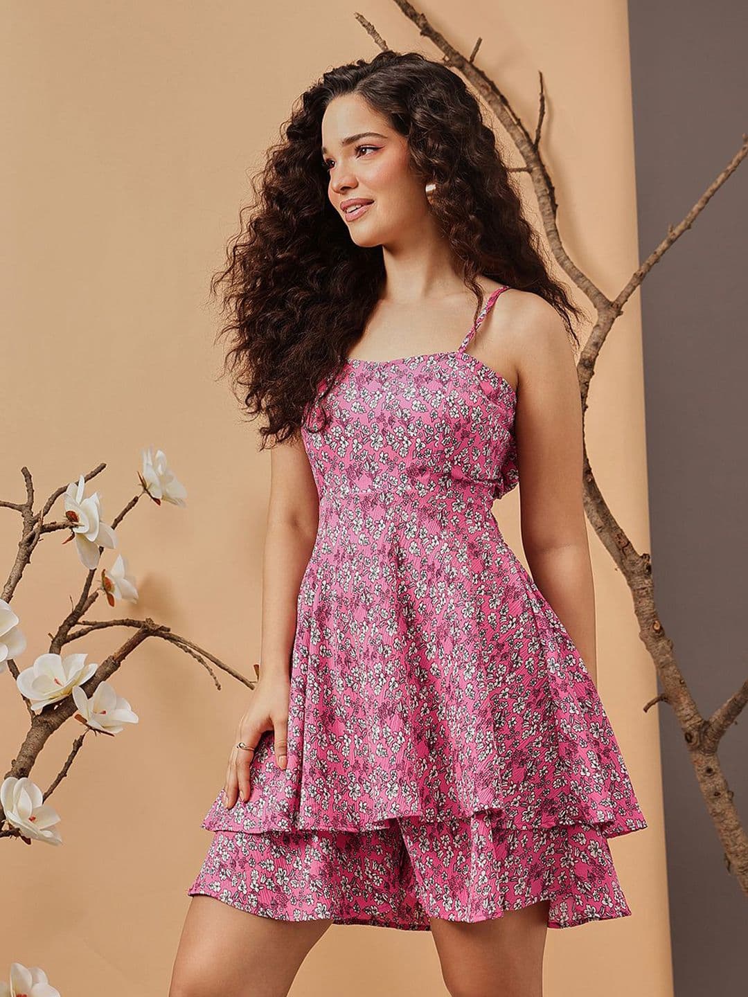 STREET 9 Printed Women Shoulder Straps Playsuit - view 1