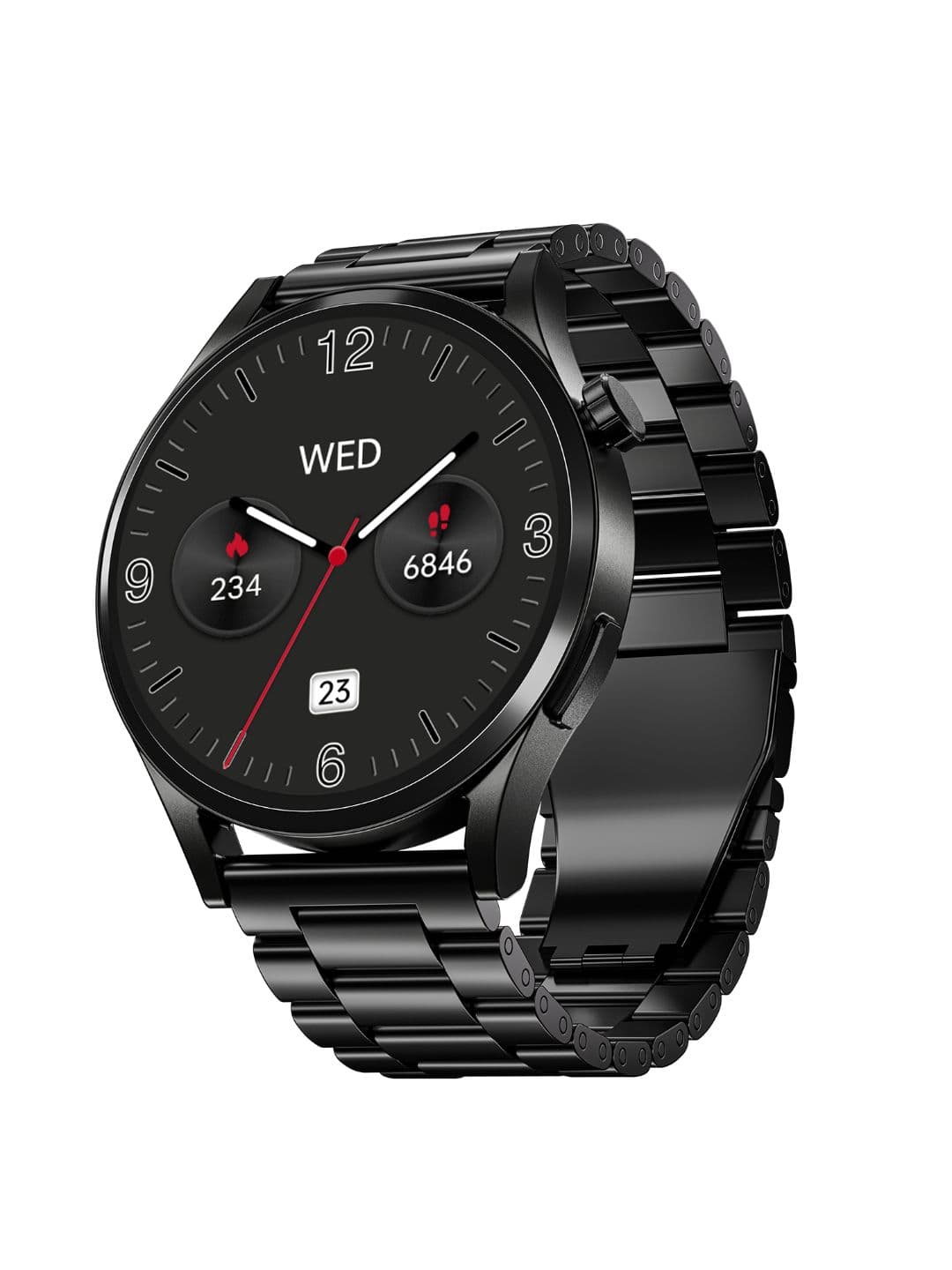 boAt Chrome Horizon Smartwatch Video Watch Faces 1.51\" AMOLED Display Advanced BT Calling