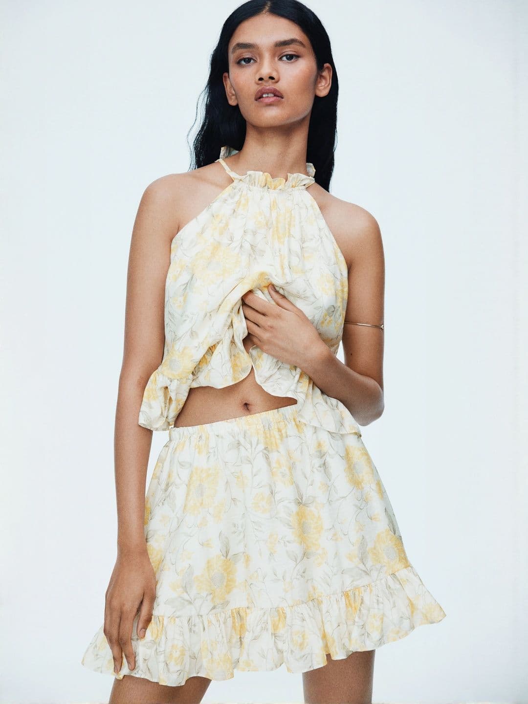 H&M Frill-Trimmed Skirt - view 1