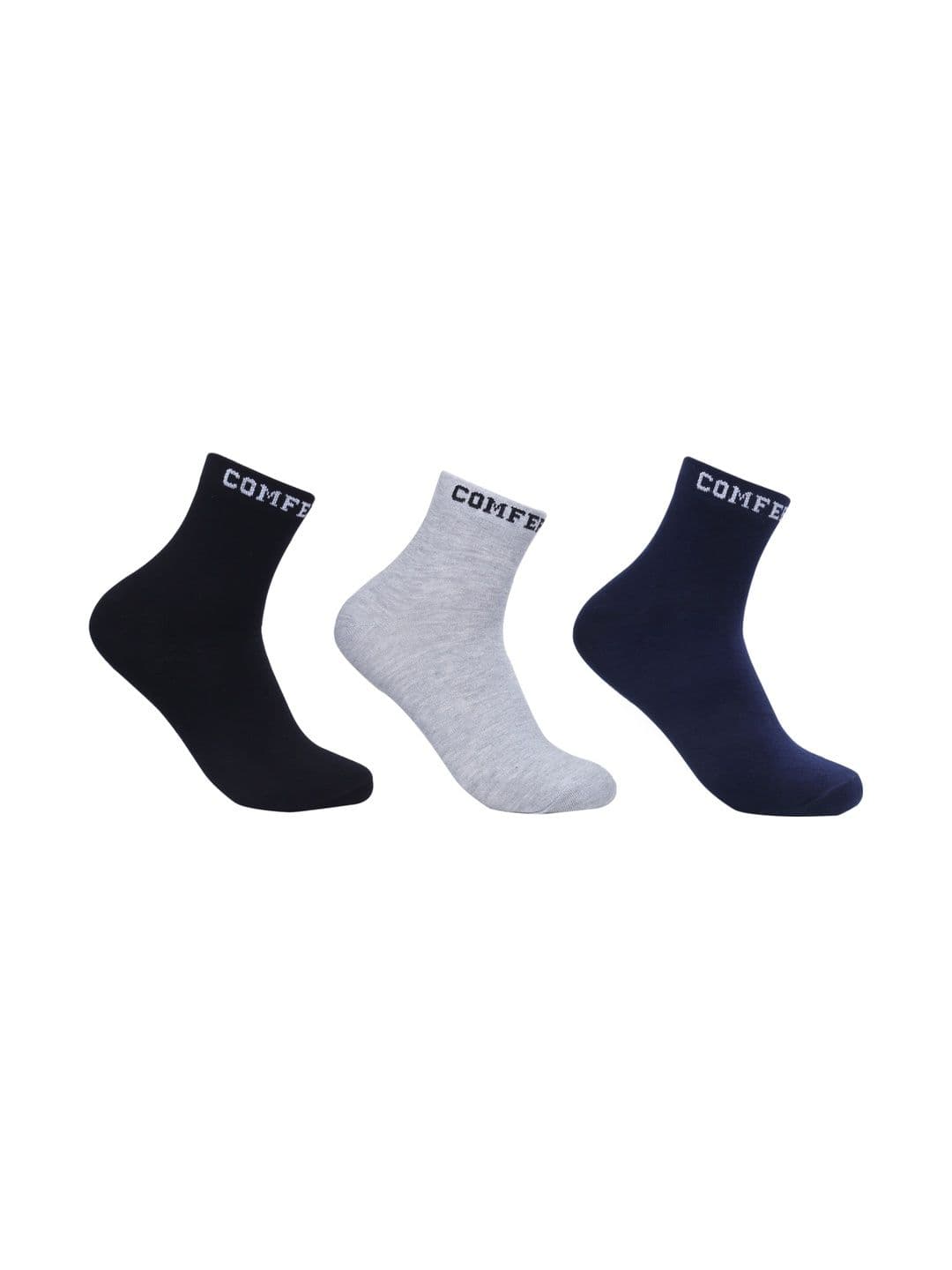 COMFERTO Men Pack of 3 Cotton Socks - view 1