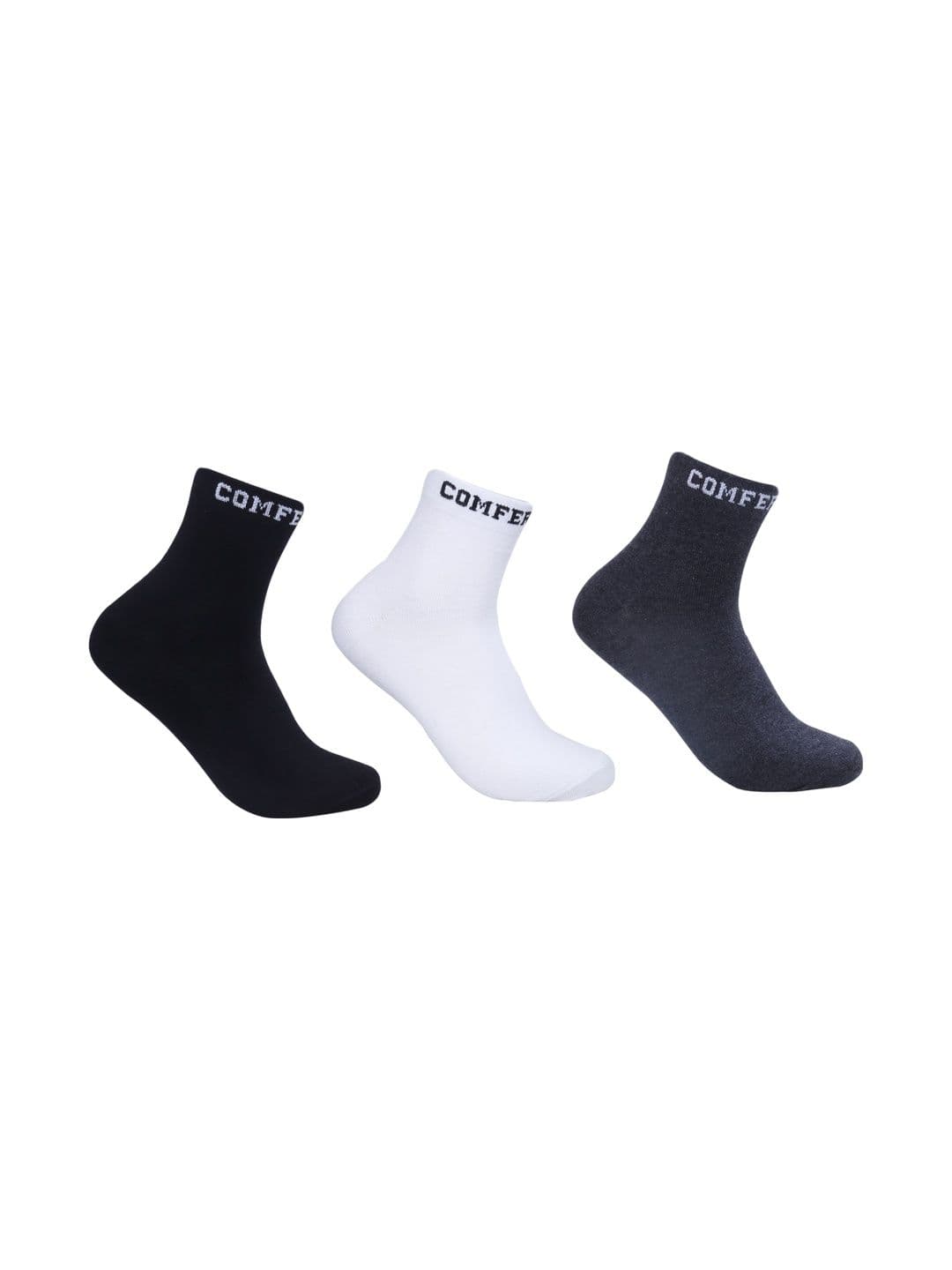 COMFERTO Men Pack of 3 Cotton Socks - view 1