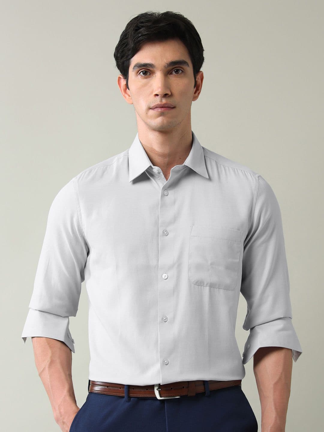 AD By Arvind Regular Fit Dobby Formal Shirt - view 1