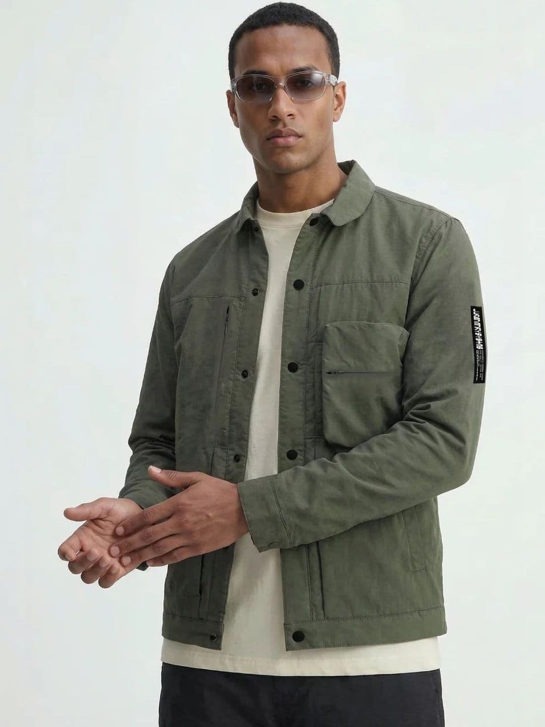 Urban Monkey Unisex Lightweight Woven Jacket - view 1