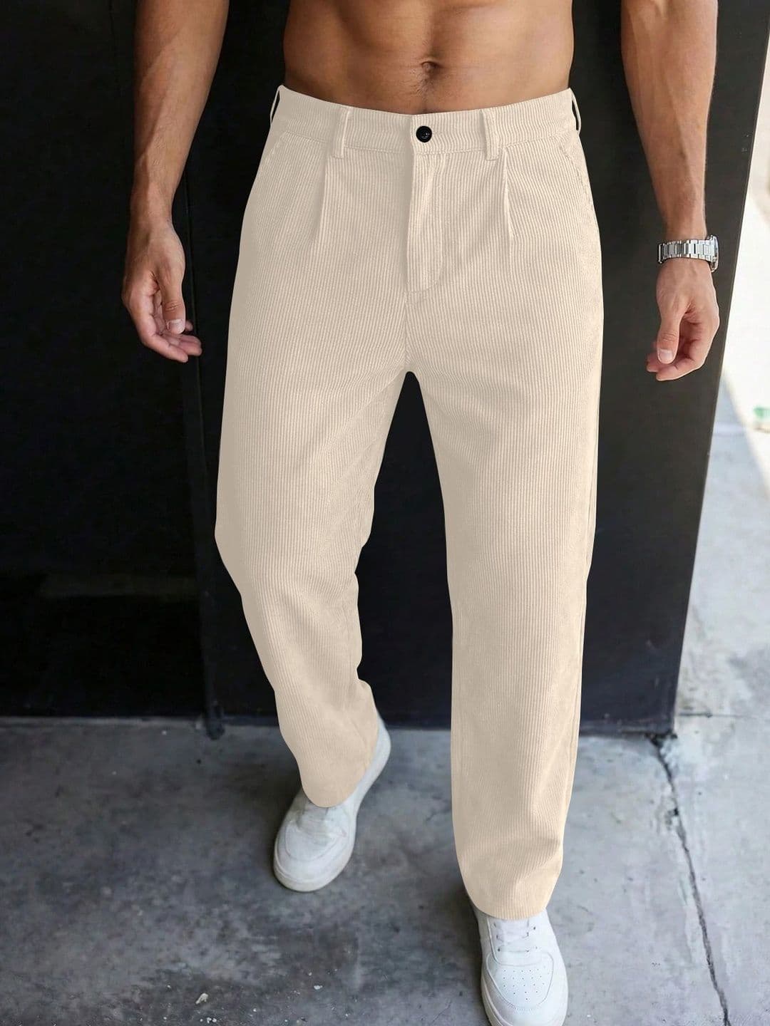 MODALEN Men Relaxed Trousers