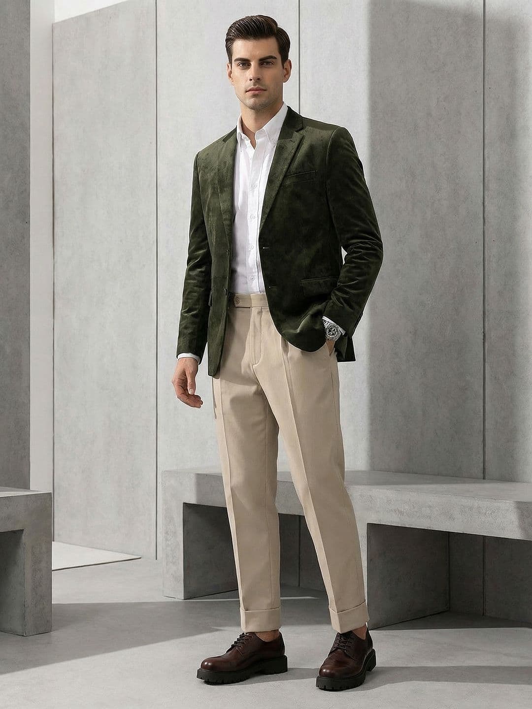 INVICTUS Single-Breasted Formal Blazer - view 1
