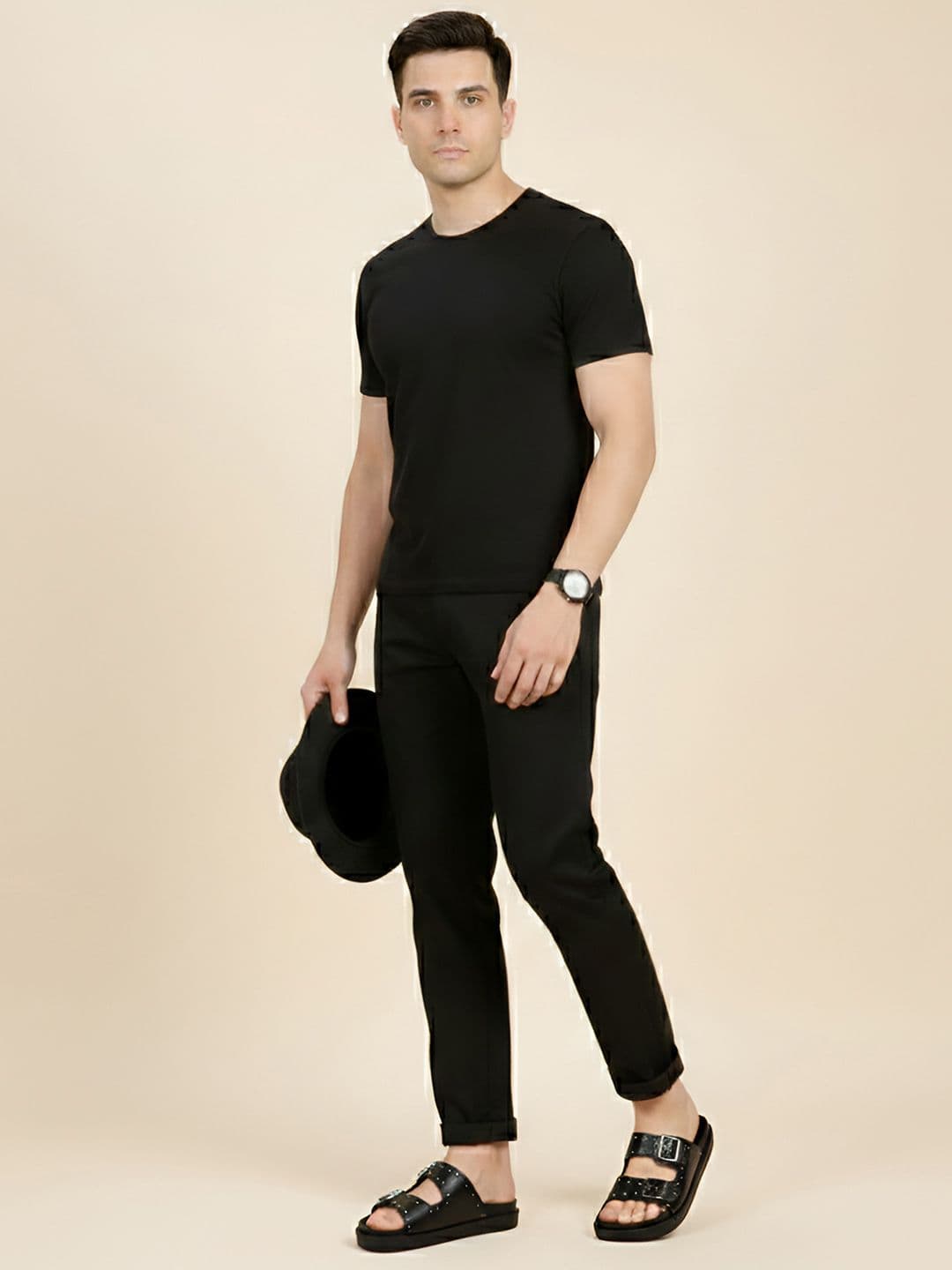 Mochi Men Leather Comfort Sandals - view 1