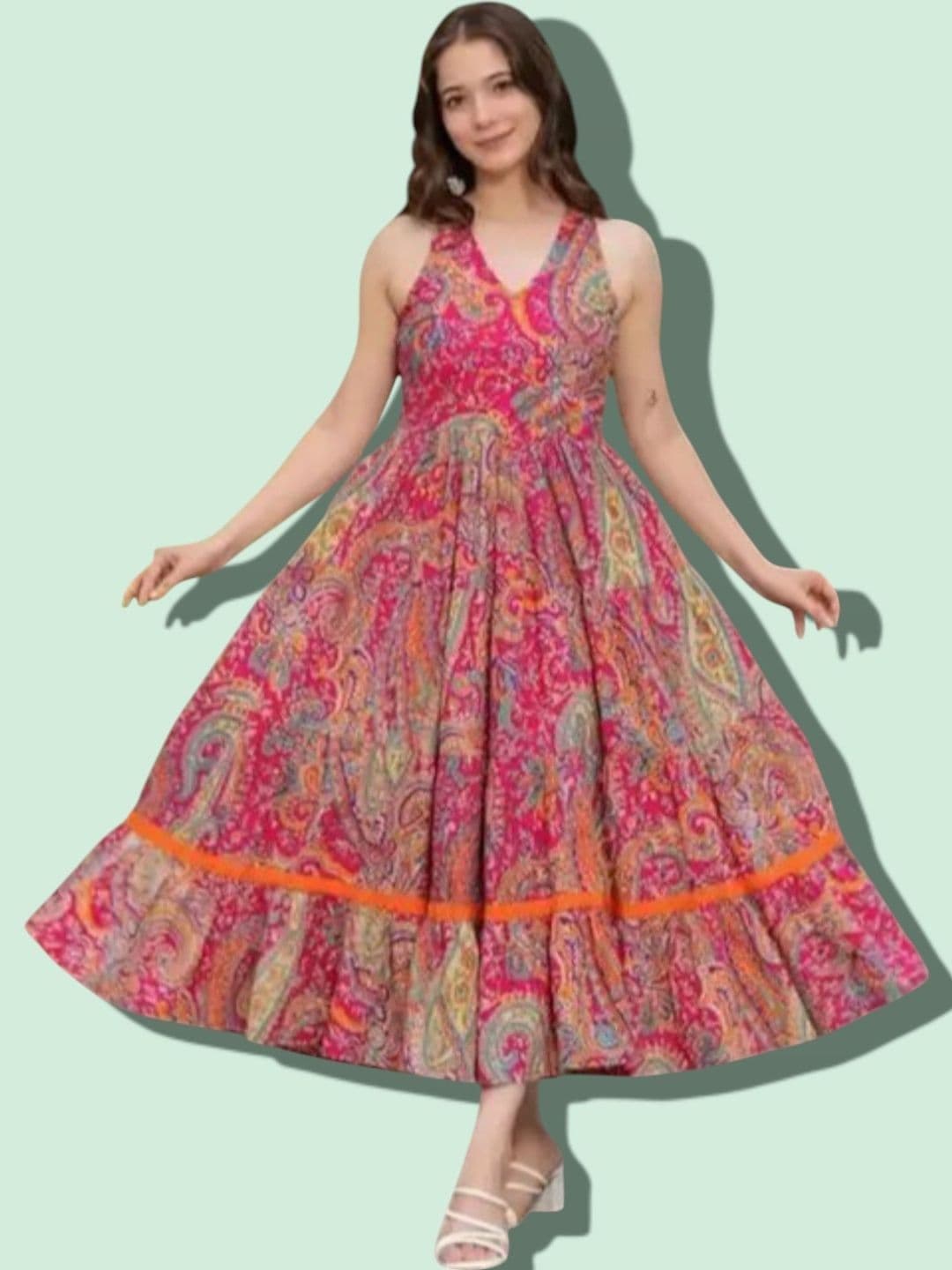 MK CREATION Women Floral Printed Floral Kurta - view 1