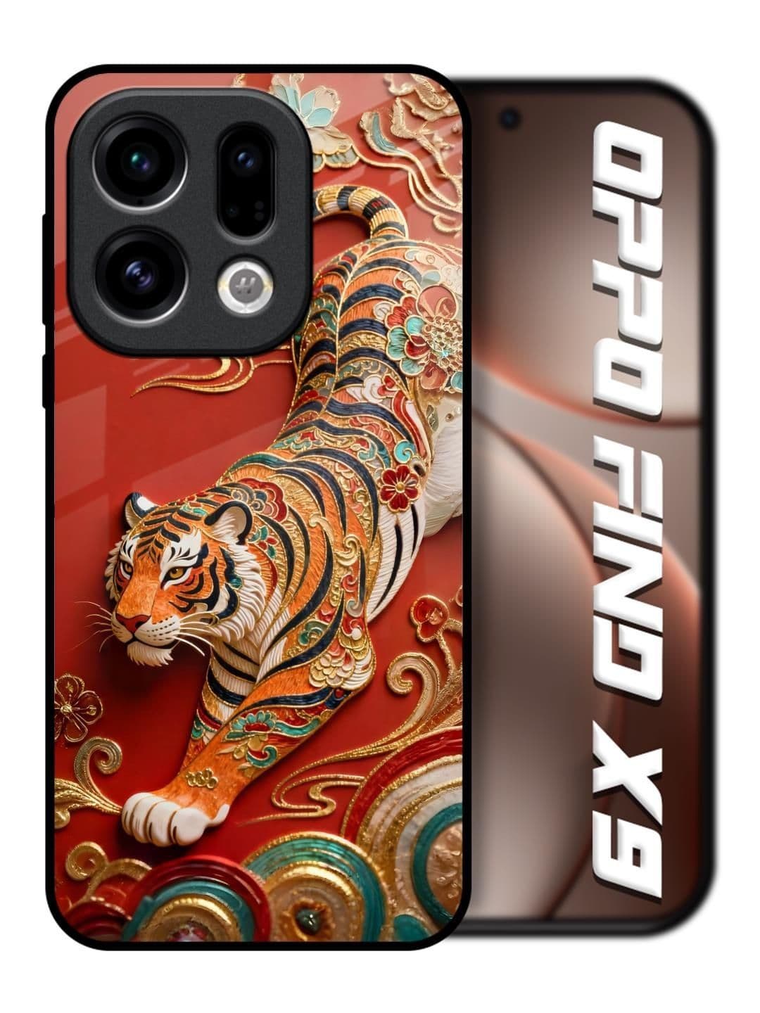 QRIOH Tropical Printed Oppo Find X9 Back Case Mobile Accessories - view 1