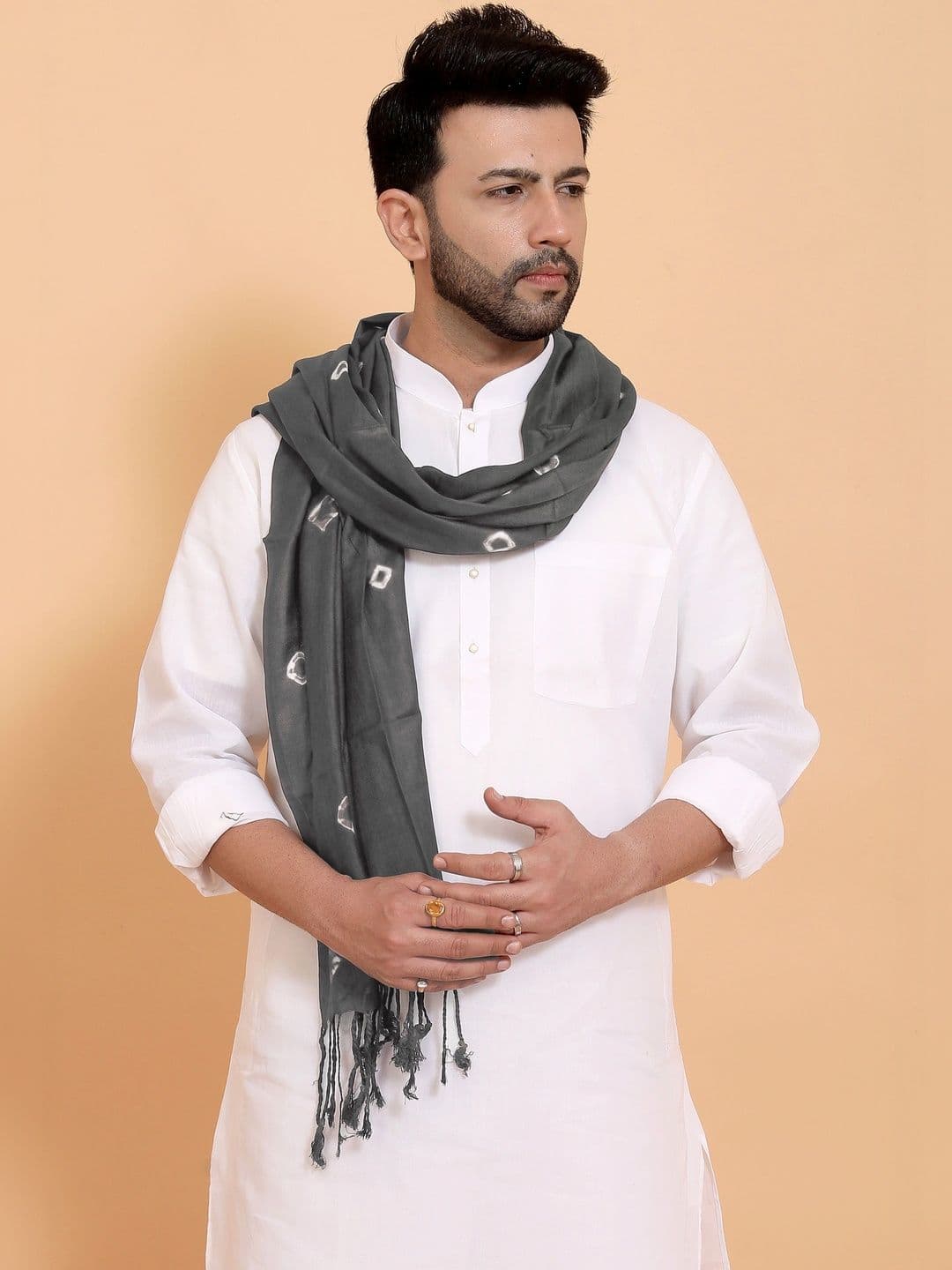 EBADAT Men Printed Scarf - view 1