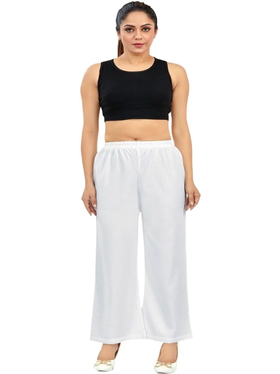 Fly Free Women Knitted Ethnic Palazzos - view 1