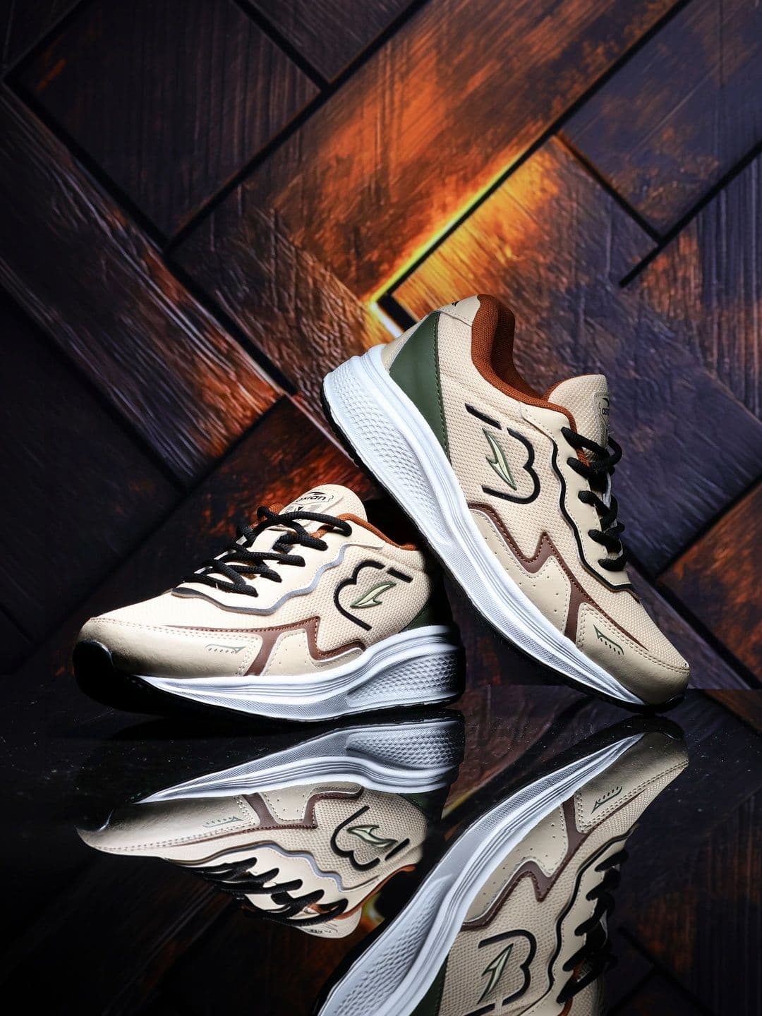 ASIAN Men Mesh Running Non-Marking Shoes - view 1