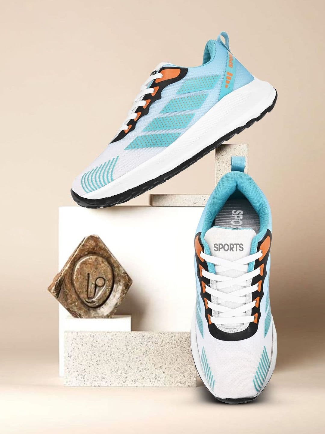 BIRDE Men Mesh Walking Non-Marking Shoes - view 1