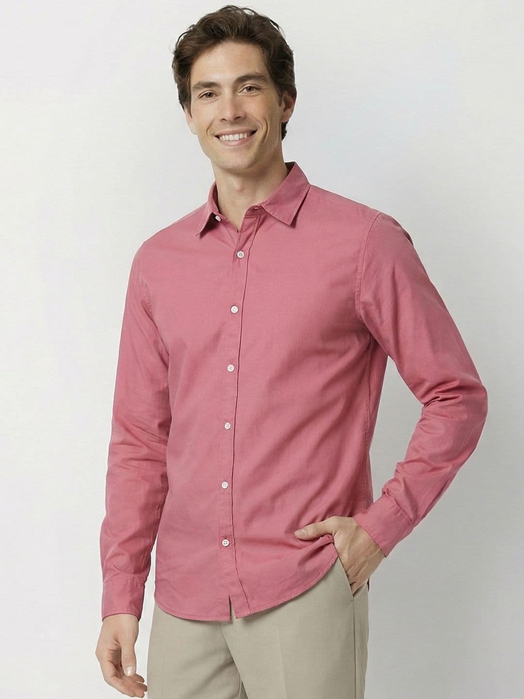 Mast & Harbour Pure Cotton Casual Shirt - view 1