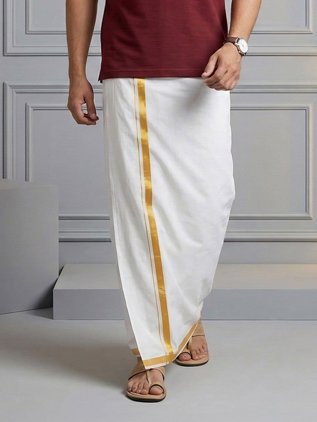Ramraj Men Cotton Dhoti Dhotis - view 1