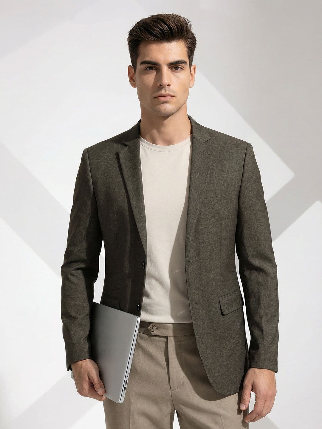 INVICTUS Single-Breasted Formal Blazer - view 1