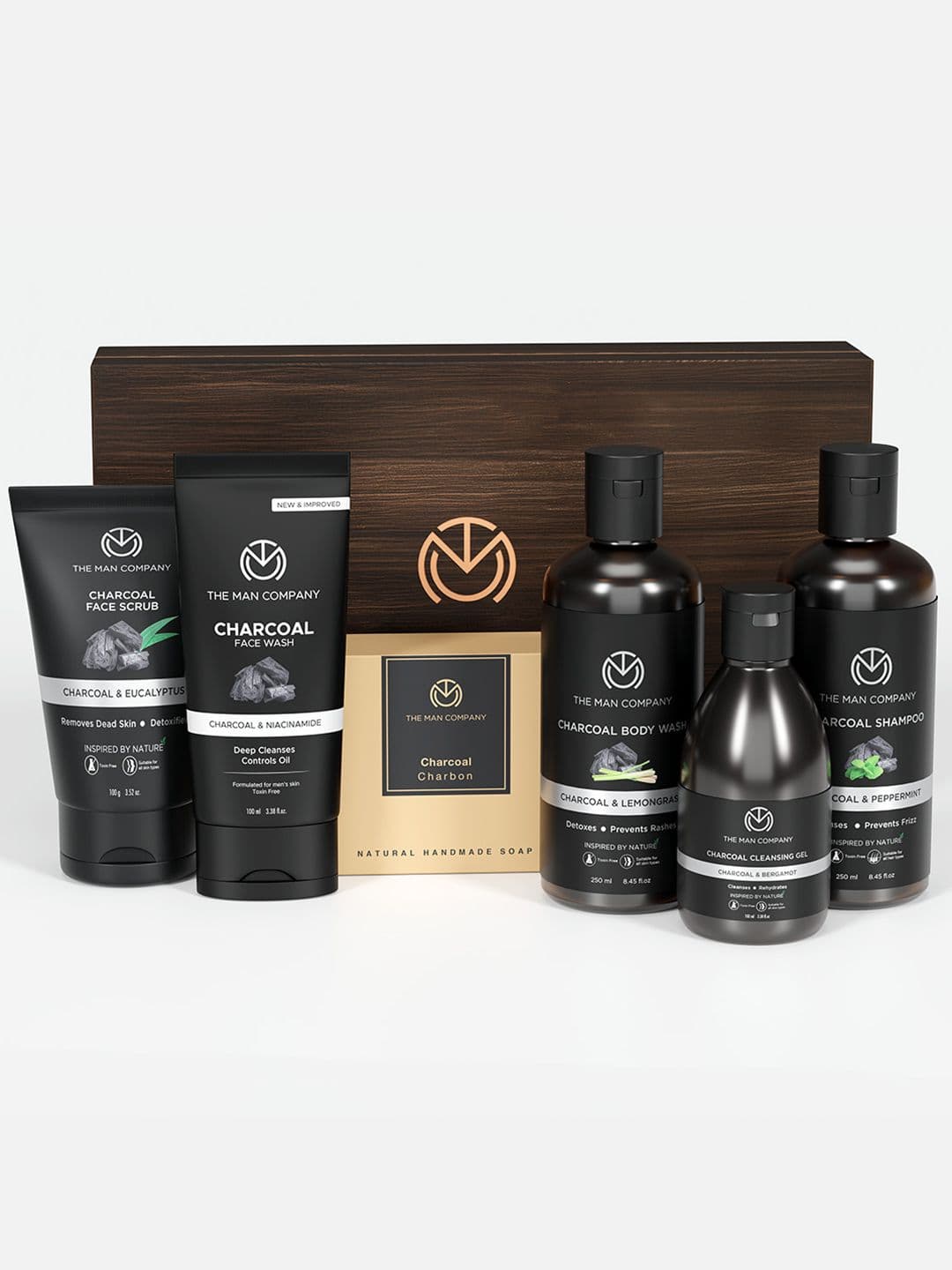 THE MAN COMPANY Charcoal Grooming Kit - view 1
