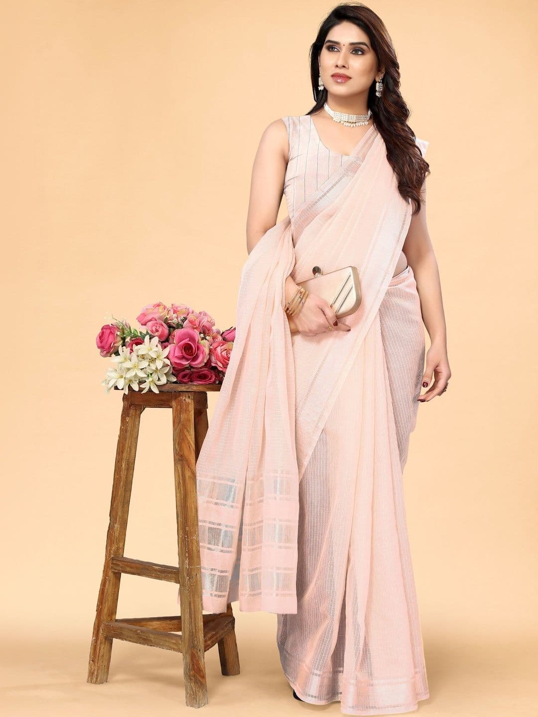 Moda Rapido Woven Design Zari Pure Cotton Kota Saree - view 1