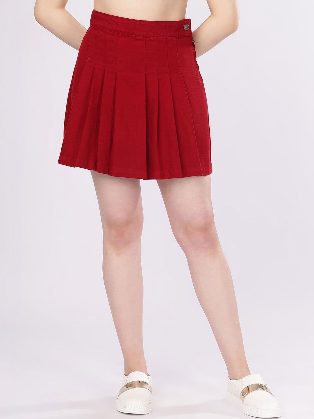 PUELLA Women Denim Blend Mini Flared Skirt - view 1