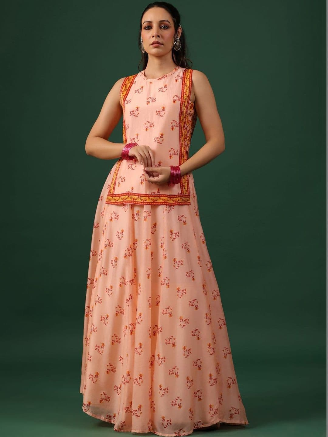 BAARO MASI Printed Ready to Wear Lehenga & - view 1