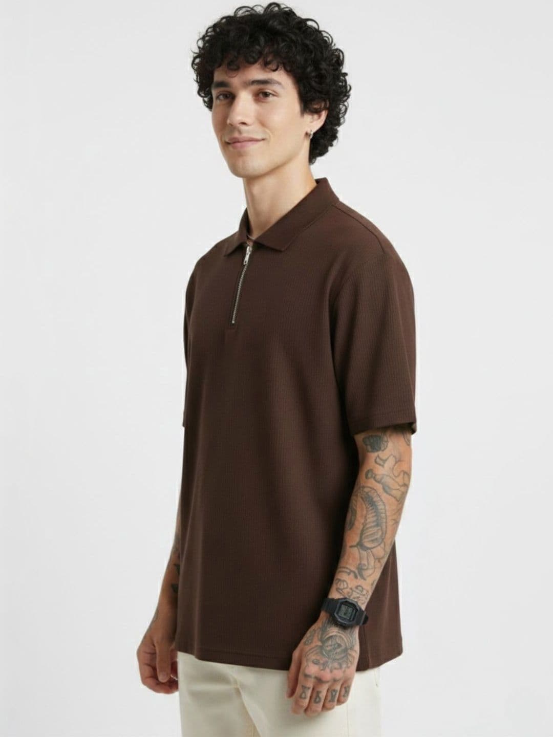 CLUB 44 Men Polo Collar T-shirt - view 1