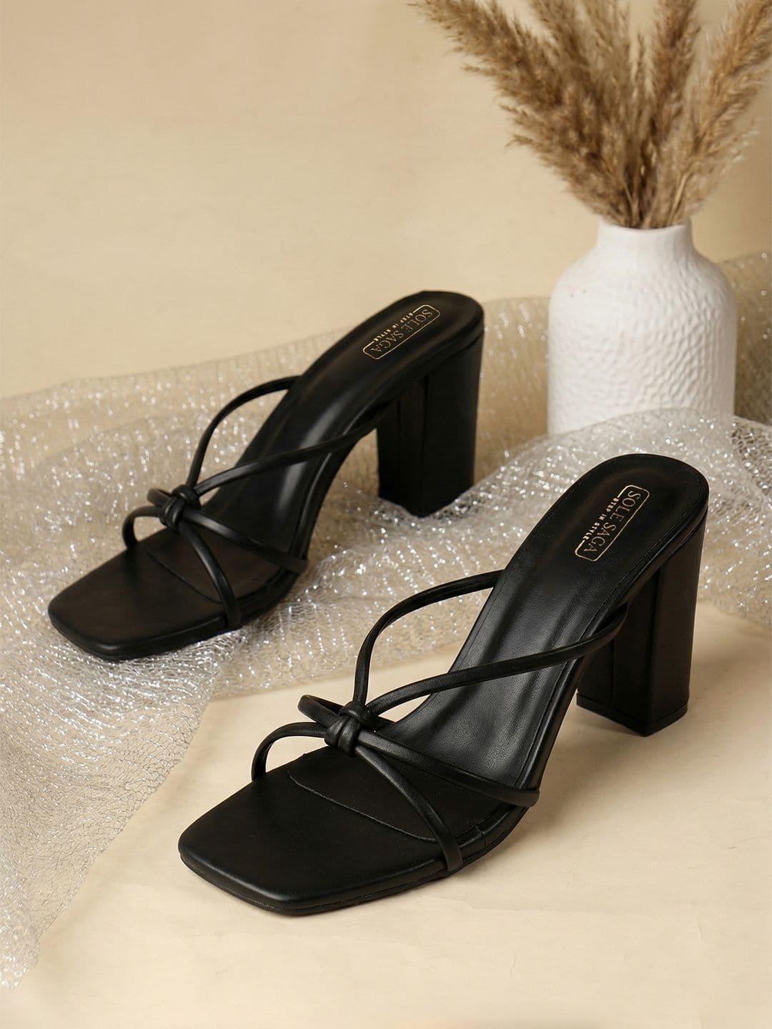 Sole Saga Block Sandals - view 1