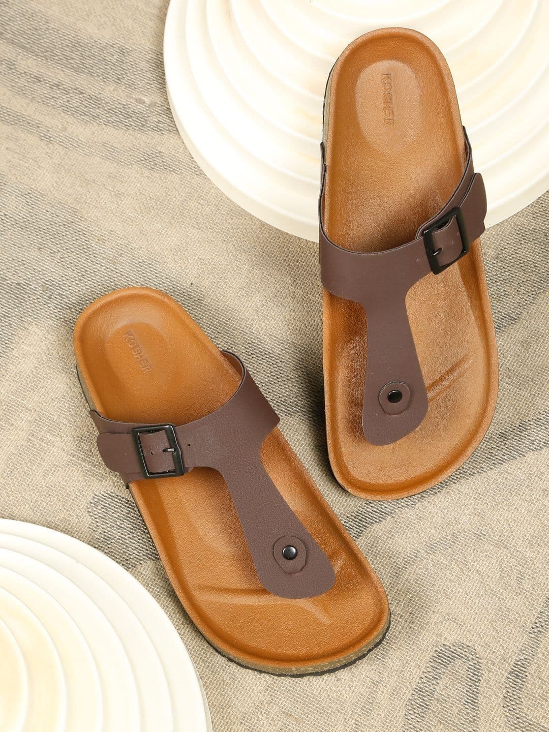 Kosher Men Flip Flops - view 1