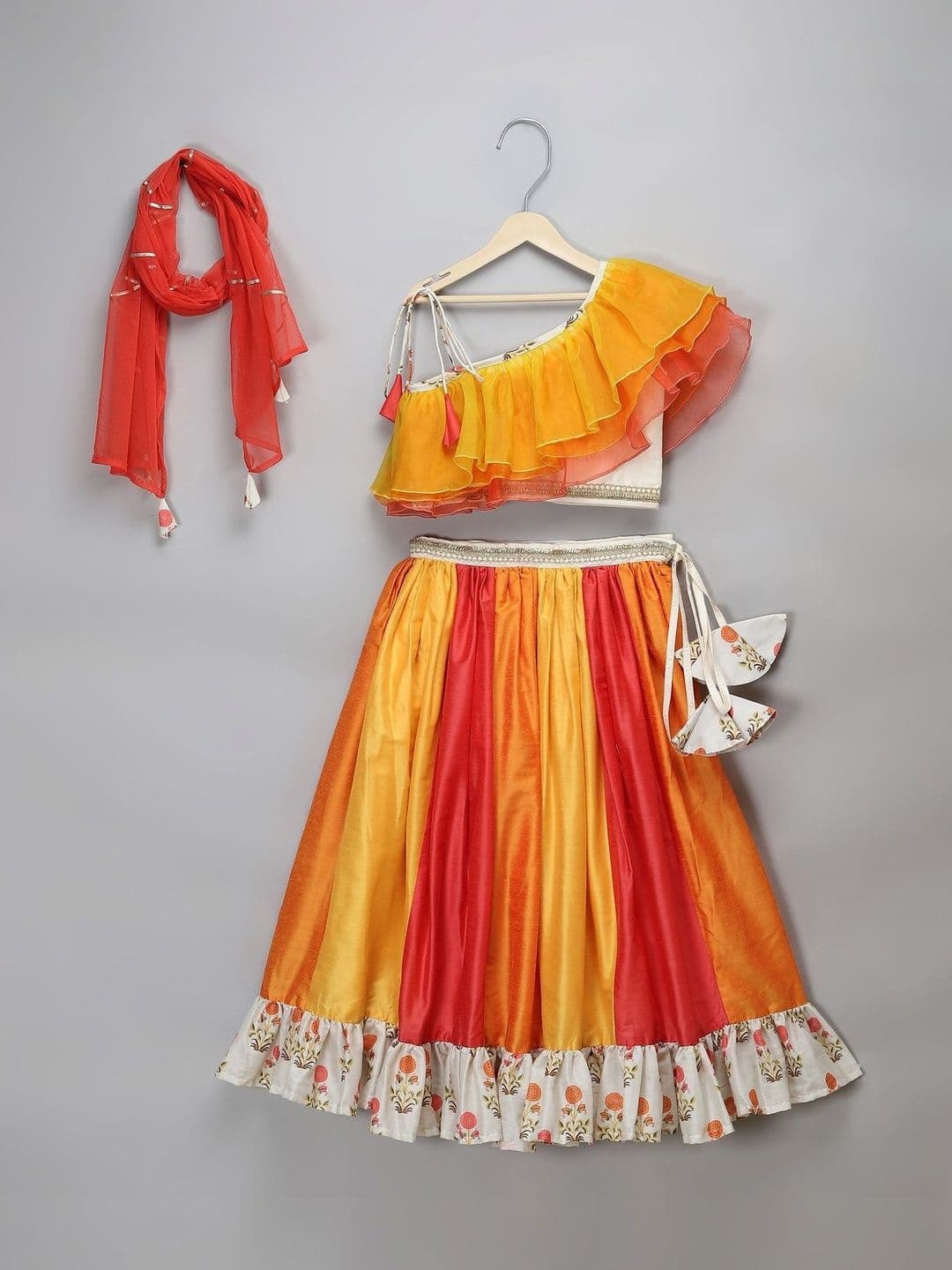 The Little Tales Girls Ready to Wear Lehenga & Blouse With Dupatta - view 1
