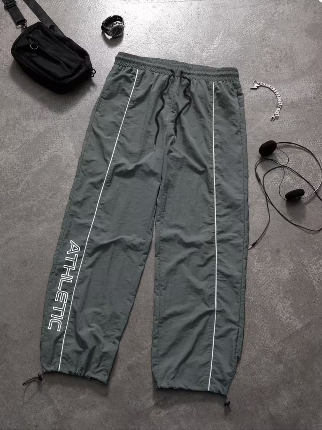Povaxpo Men Regular Fit Graphic Print Track Pants - view 1